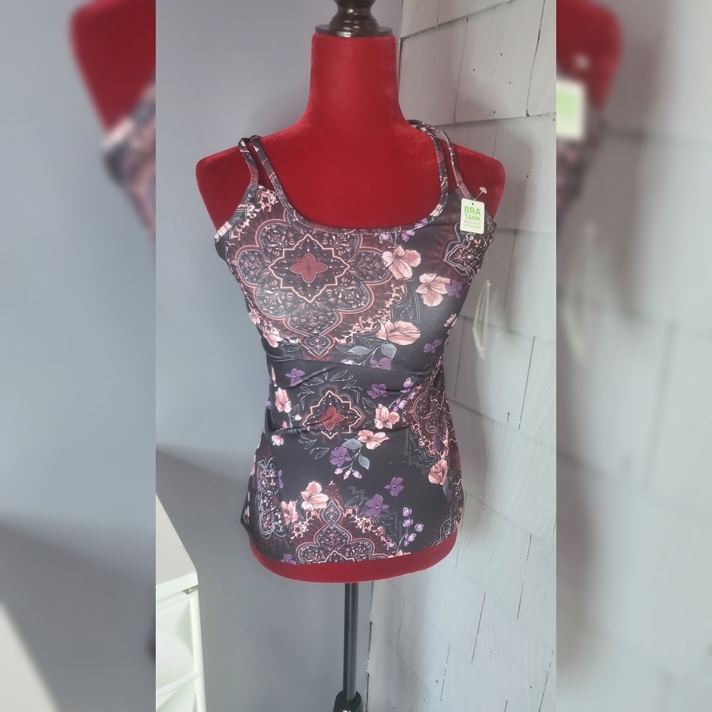 Gaiam bra work out tank sleeveless